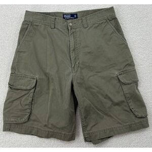 POLO Ralph Lauren Cargo Shorts Men's 34 Inseam 10" Chino Twill Lived In Baggy VN